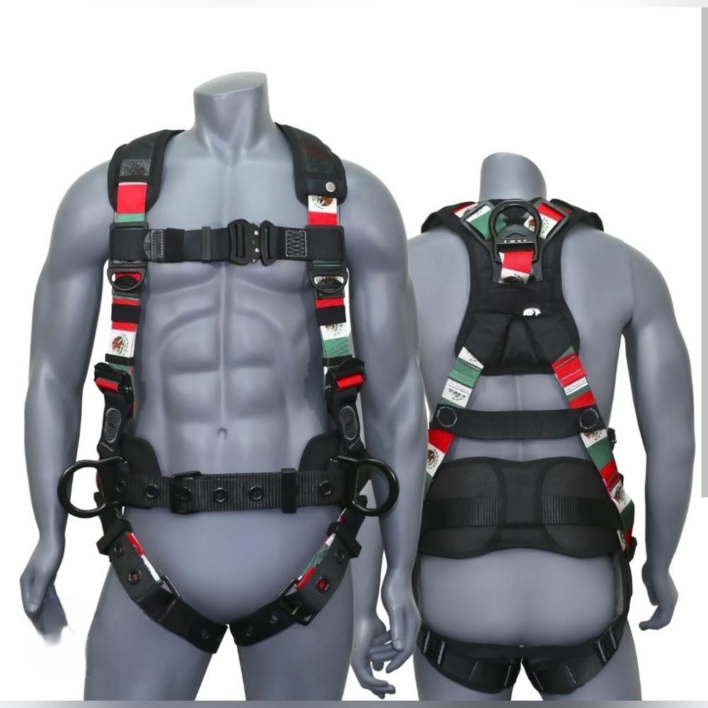 AFP Safety Harness w/Shoulder, Leg, & Waist Padding - Mexican American - L/XL
